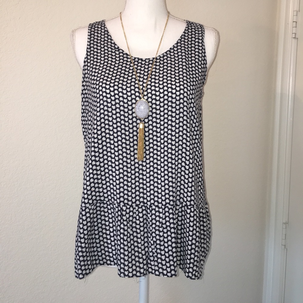 Gap Sleeveless Heart Blouse